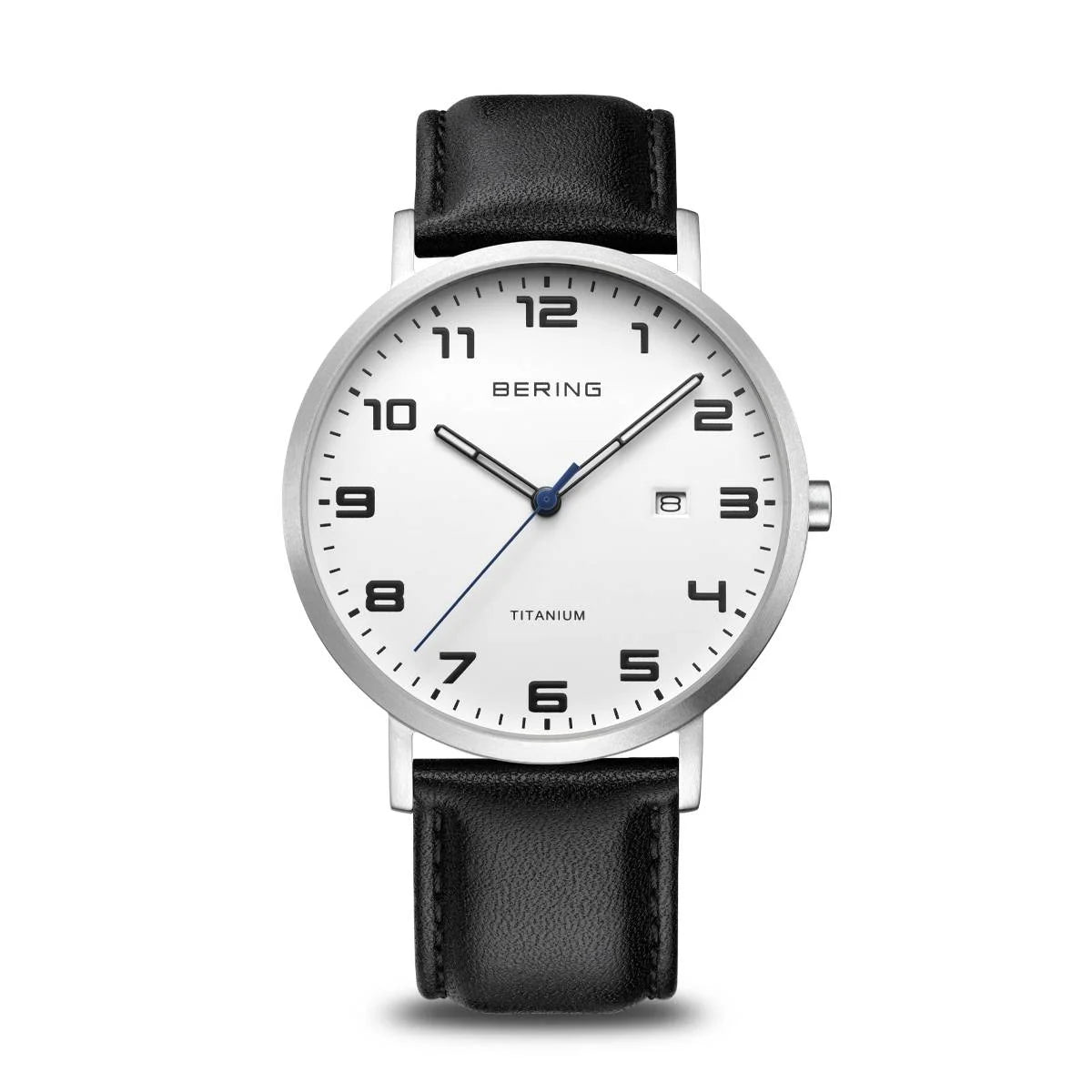 Bering White Face Watch