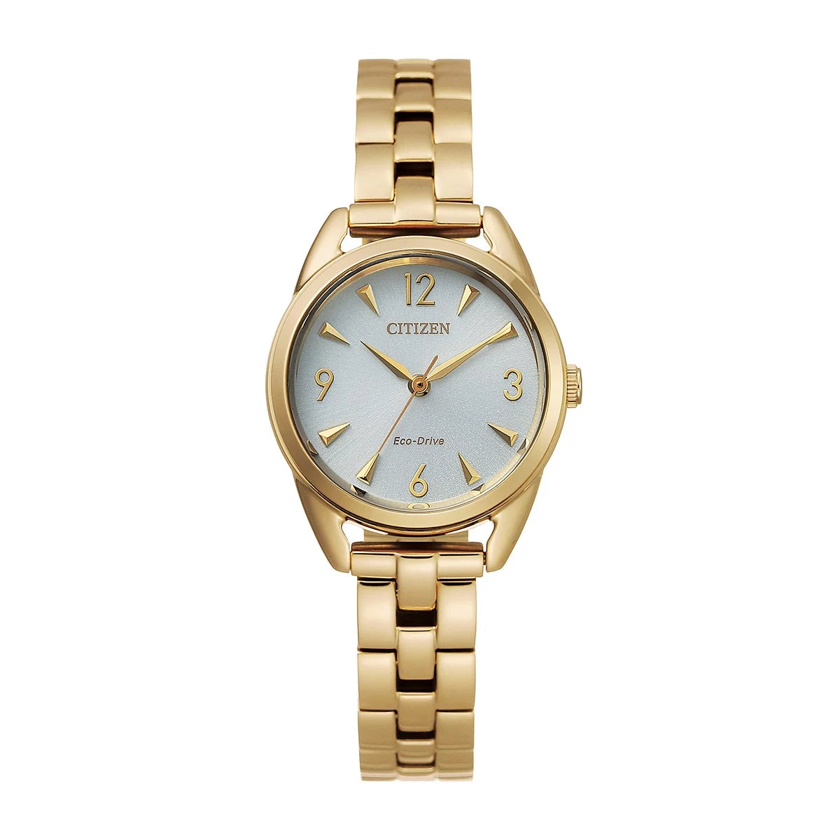 Citizen White Face Yellow-Toned Watch