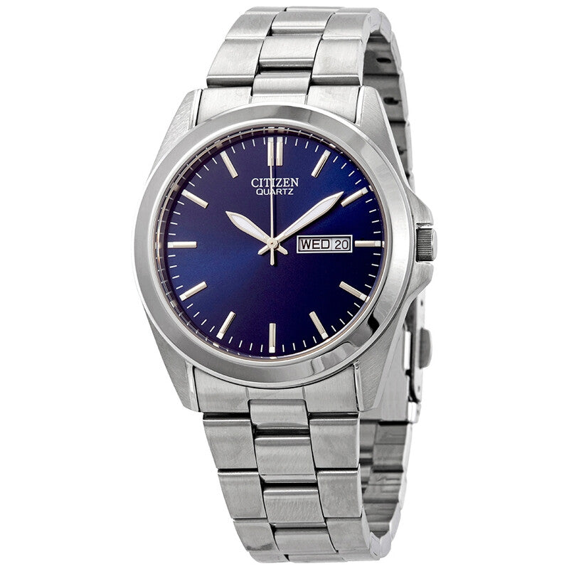 Citizen Blue Face Silver Watch