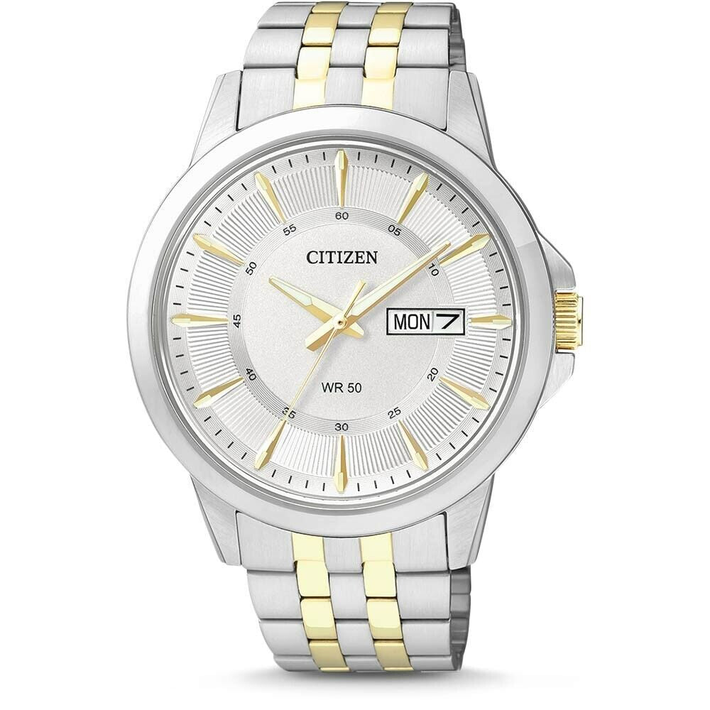 Citizen Crystal Face Two-Toned Watch