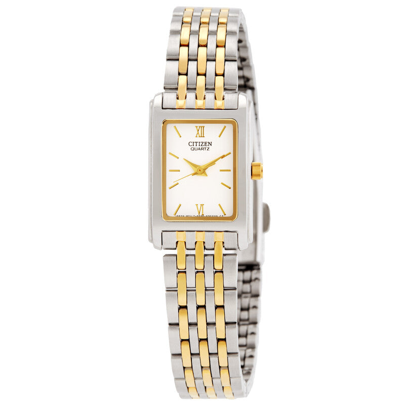 Citizen Rectangle Two-Toned Watch