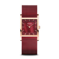Bering Red and Rose Gold Watch