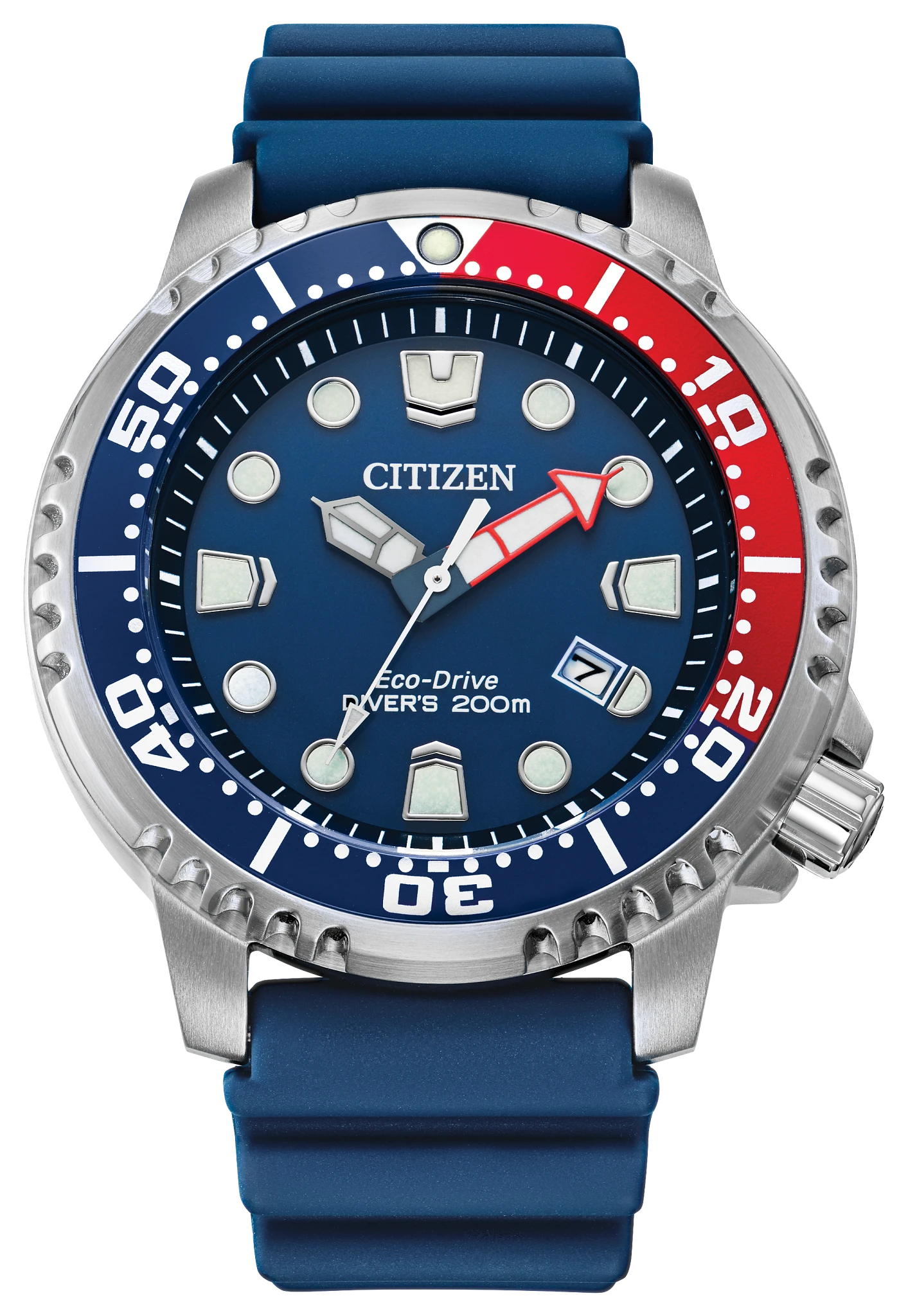 Citizen Eco-Drive Blue Face & Band Watch