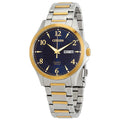 Citizen Midnight Face Two-Toned Date Watch