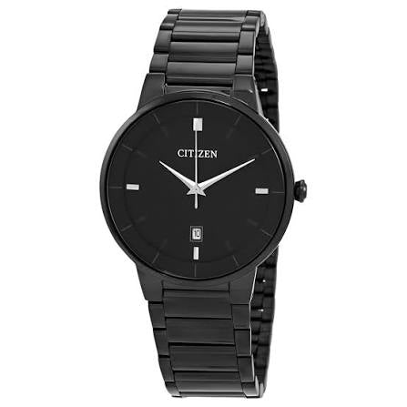 Citizen Black Dial and Watch Band Watch