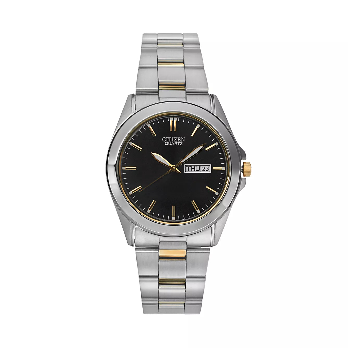 Citizen Black Face Two-Toned Watch